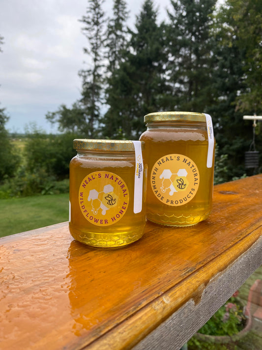 Neal's Naturals' Unpasteurized Wildflower Honey